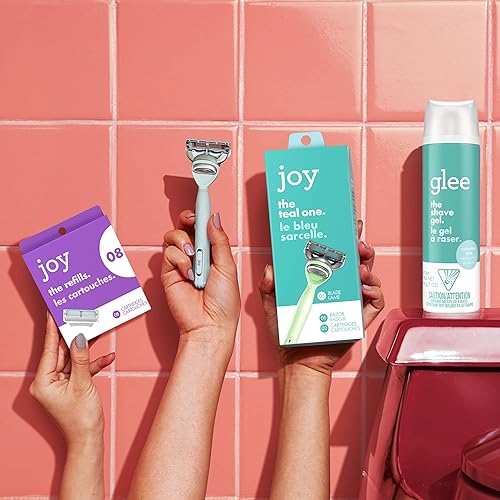 Miniatura 6 de Joy. The Teal One - Maquinilla de afeitar verde azulado con 2 cartuchos