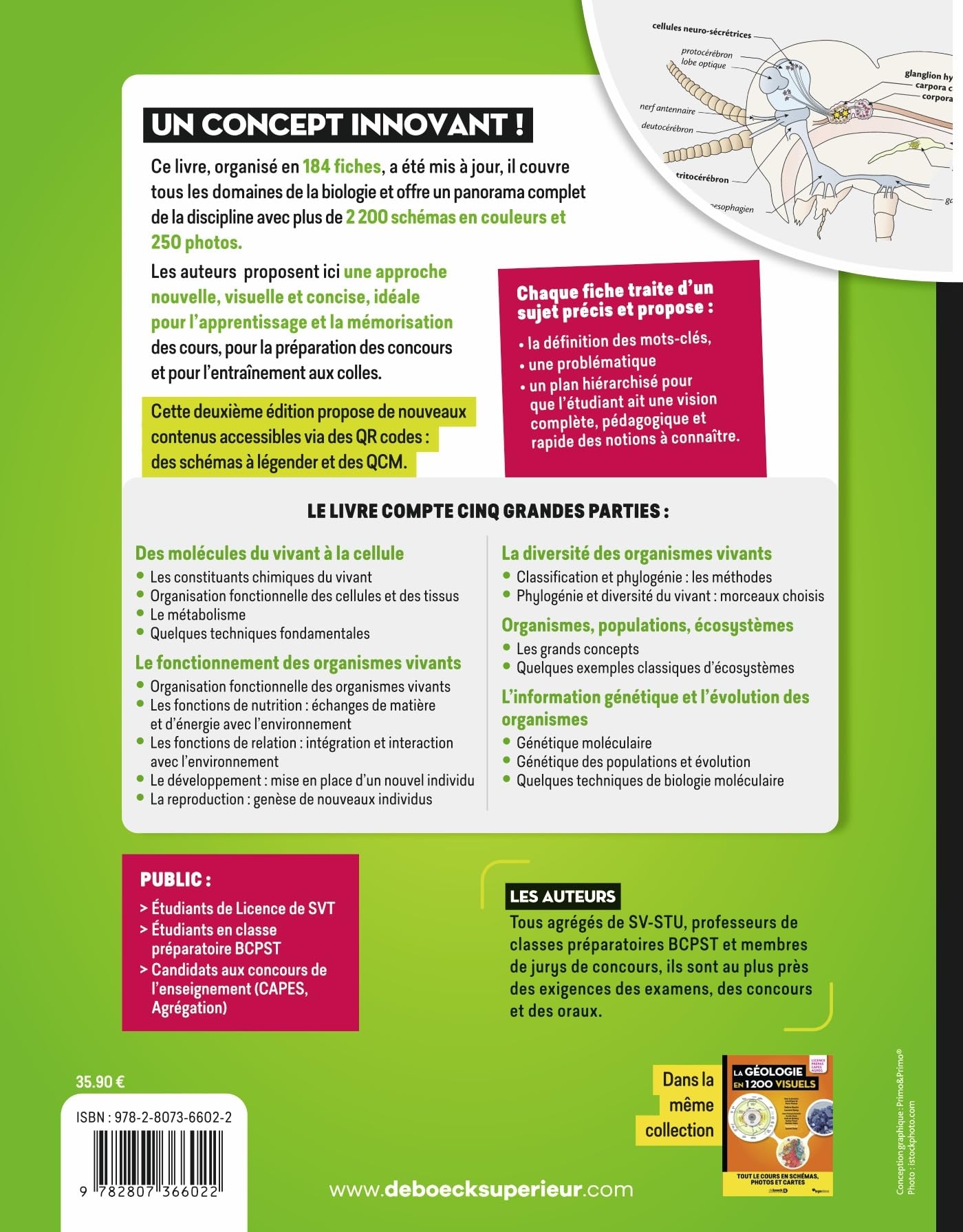 Biologie en 2200 schémas: Licence, prépas, Capes