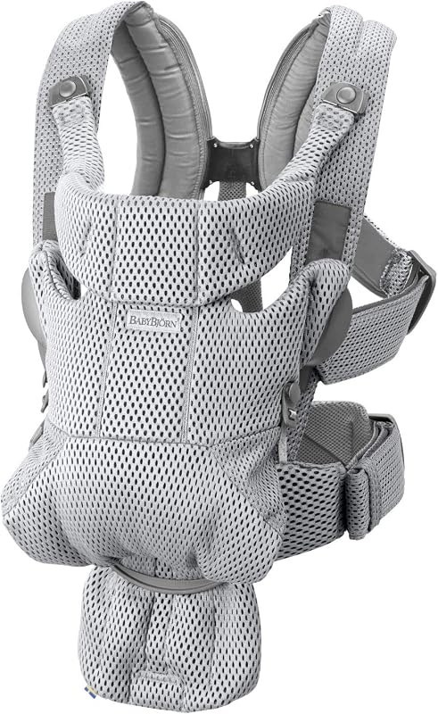 Baby Carrier Free, 3D mesh, Gray