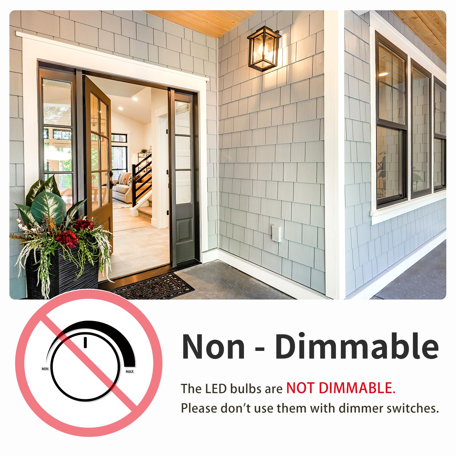 6-Pack A19 LED Light Bulbs 60 Watt Equivalent Soft White 2700K with E26 Base Efficient 9W 800 Lumens — view 4