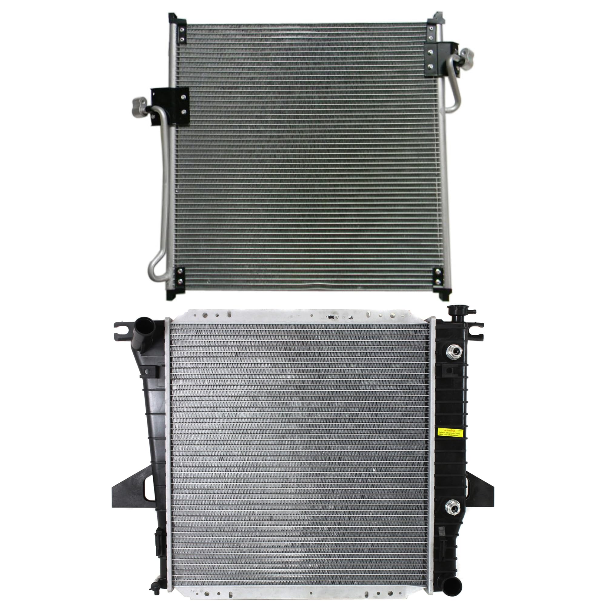 Garage-Pro Radiator KIT Compatible with Ford Ranger 1998-2001, Mazda B2500 Direct Fit 2.5L With Transmission Cooler
