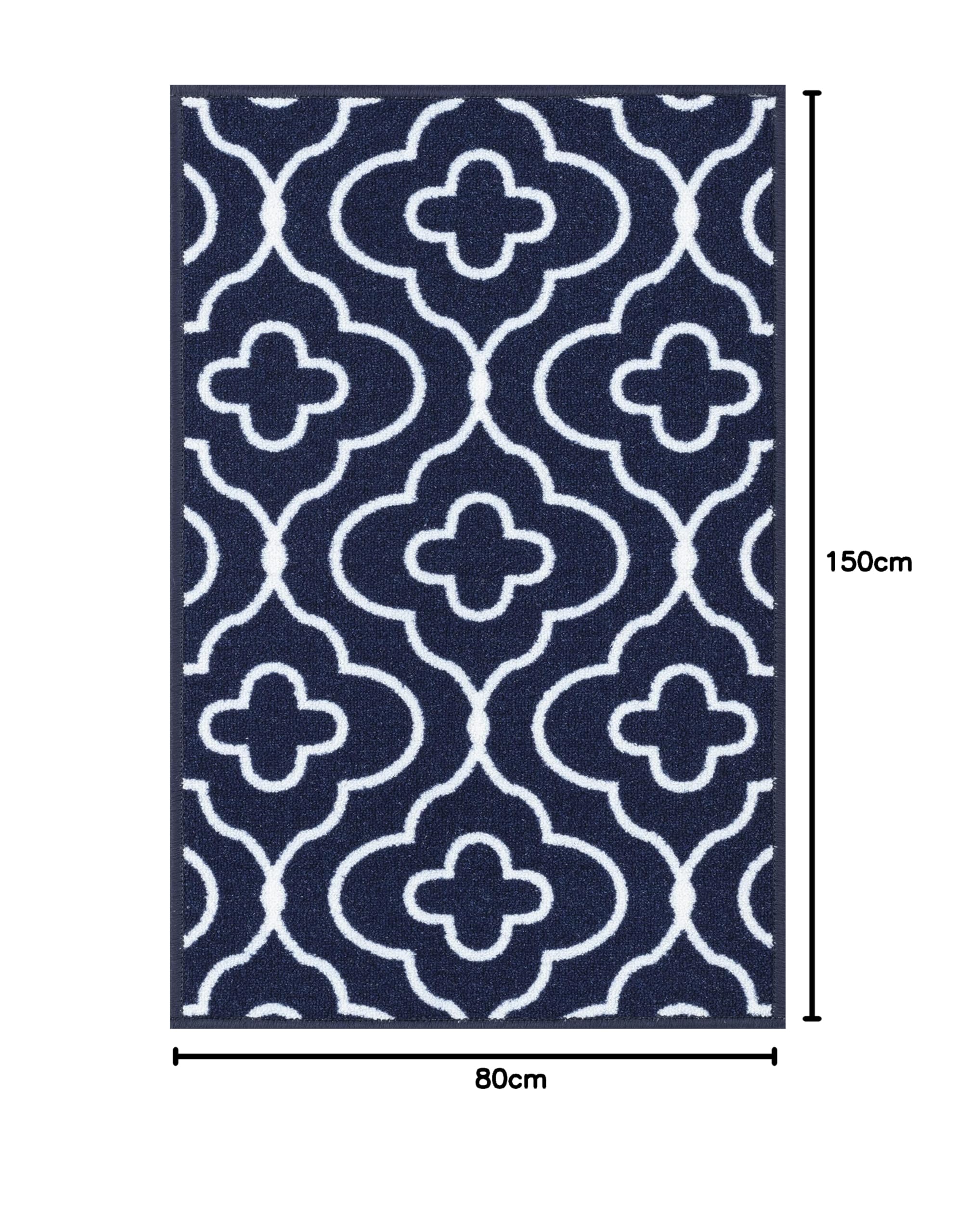 Washable Door Mat Kitchen Mats Non Slip Geometrical Design Hall Runner- Indoor Door Mat - Hallway-Passage Corridor Doormats - Floor Mat — view 122