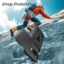 A rtistque Armor Bumper Back Cover Case for iQOO 15R 5G | Ring Holder Stand | Sliding Camera Protection | Shockproof Heavy Duty Design | iQOO 15R Back Cover - Black gallery image