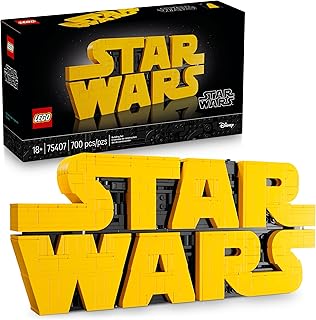 LEGO Star Wars Logotipo de Star Wars™ Construído com peças 75407
