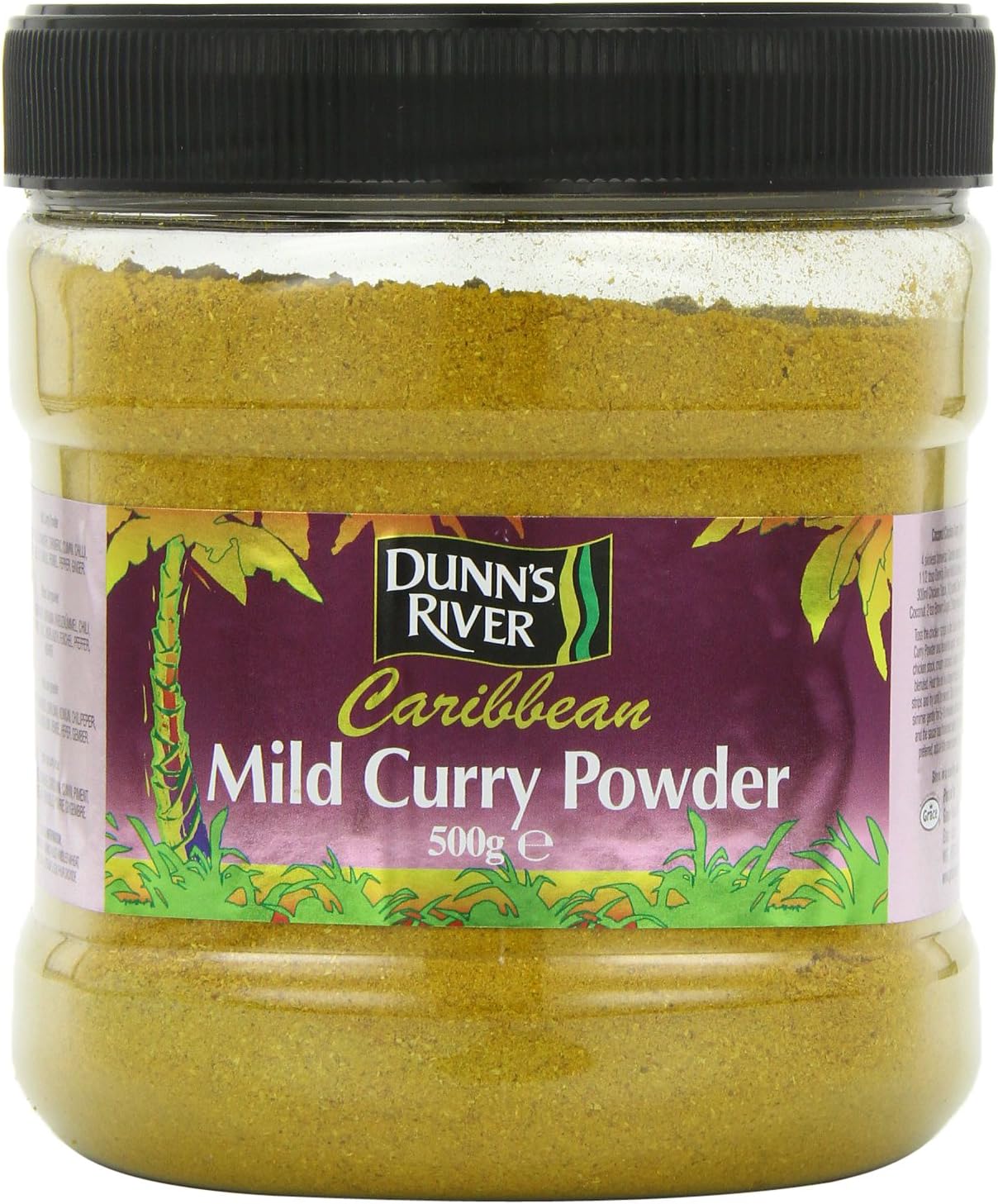 Dunns River Caribbean Mild Curry Powder Large 500 g (Pack of 3)