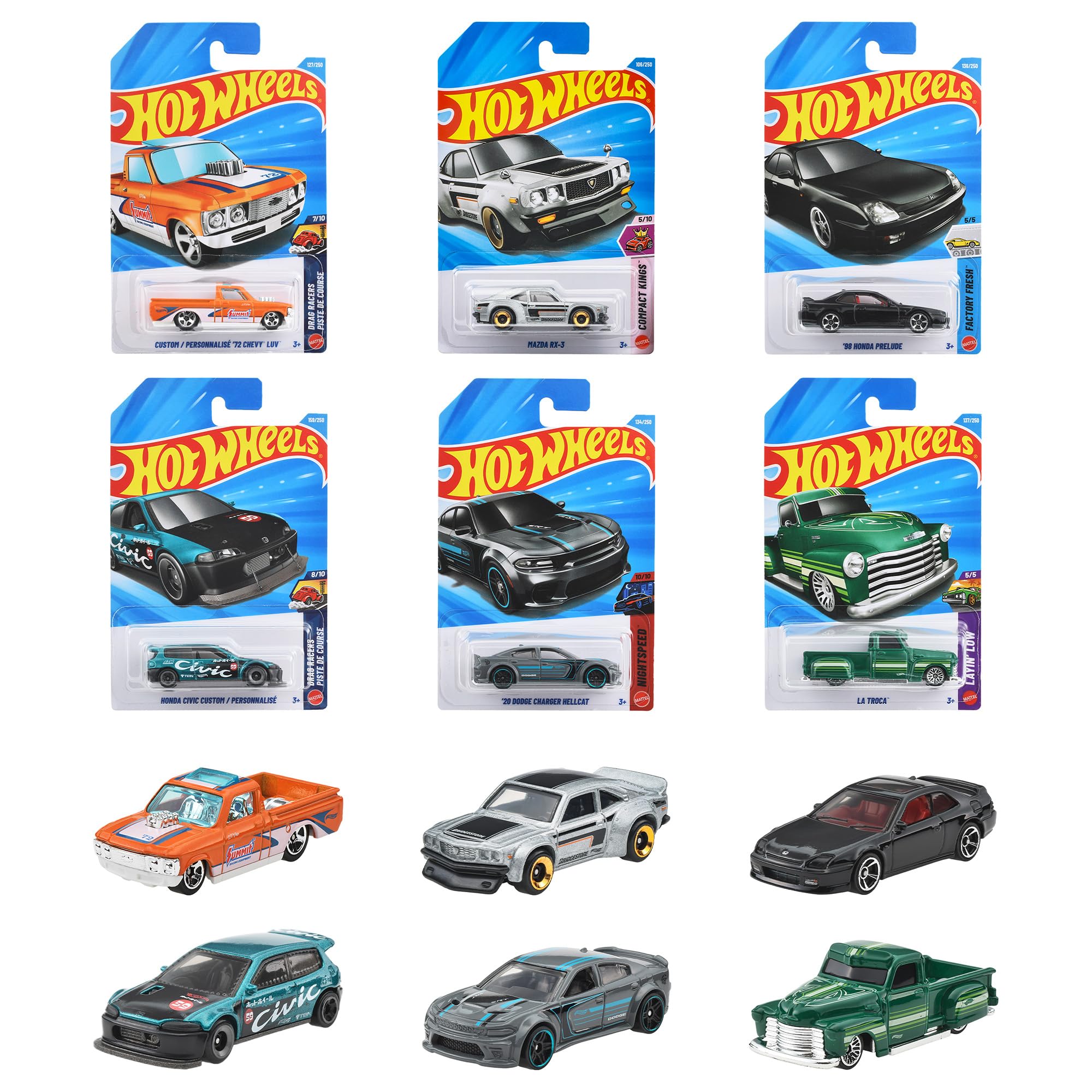 Amazon | ホットウィール(Hot Wheels) ベーシックカー Fアソート