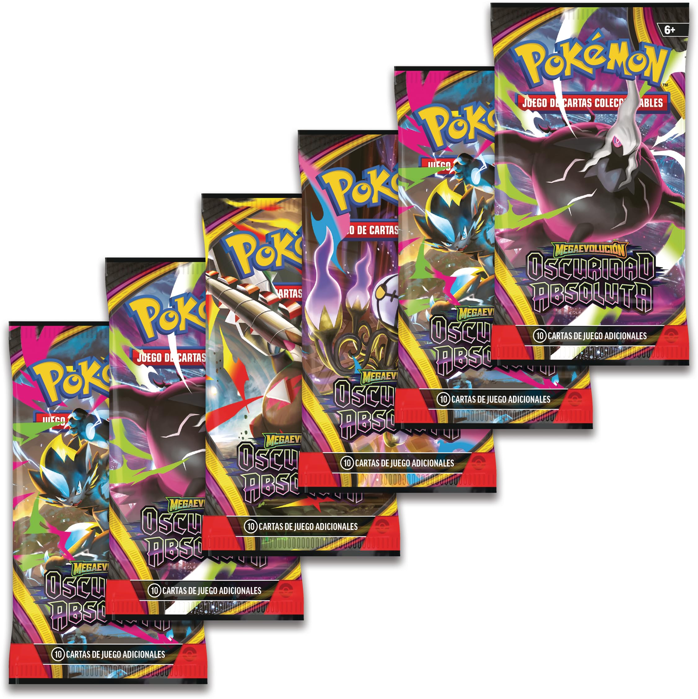 Pokémon: Megaevolution-Absolute Darkness Enhancement Pack (6
