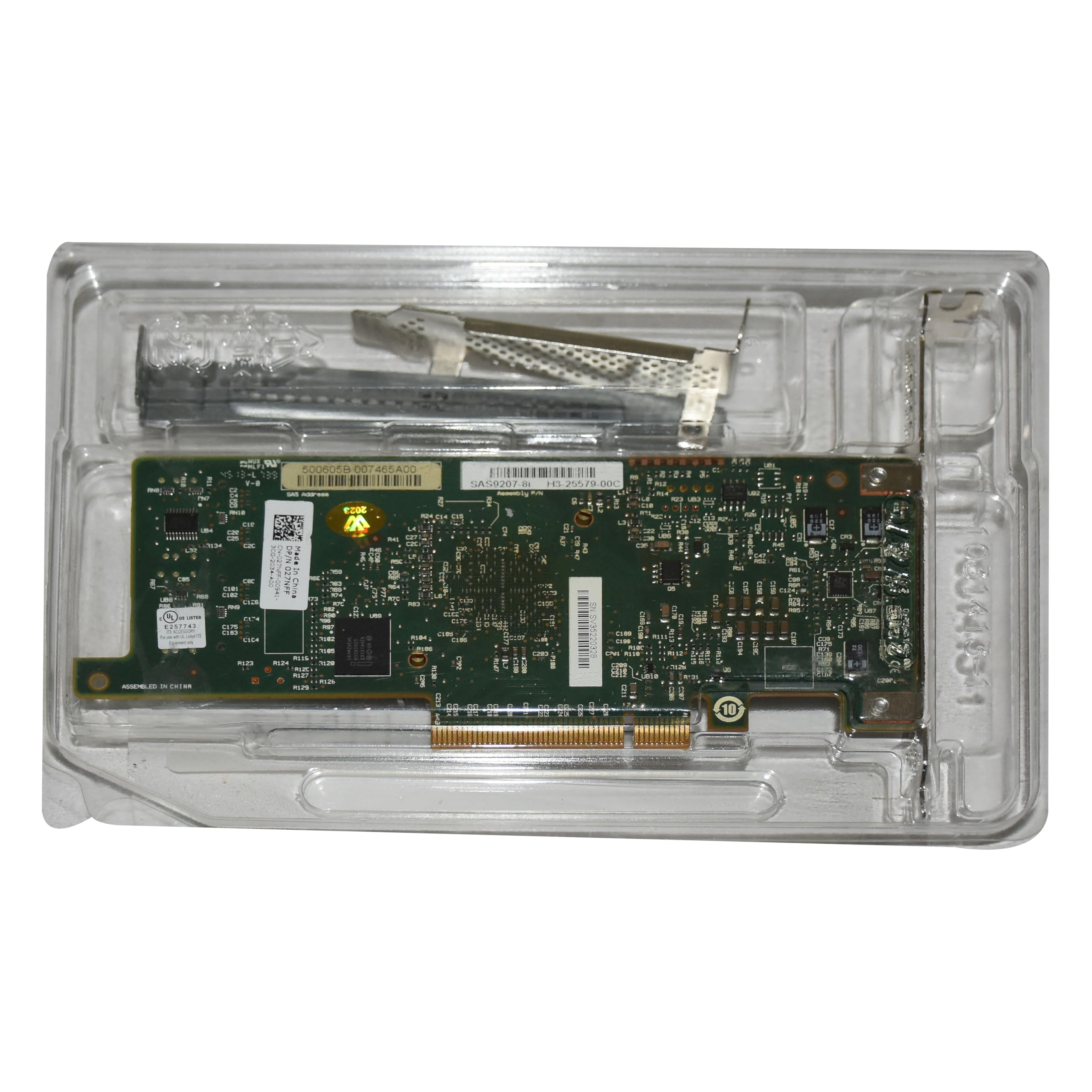 LSI Logic Controller Card H5-25412-00 SAS 9207-8i 8Port Internal SAS/SATA 6Gb/s PCI Express Single Electronic Consumer Electronics