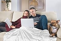 Vista 175 de Utopia Bedding - Manta de vellón de lujo, mullida, antiestática; manta de suave microfibra de 8.8 oz/yd² (300 g/m²) para cama; tamaño individual