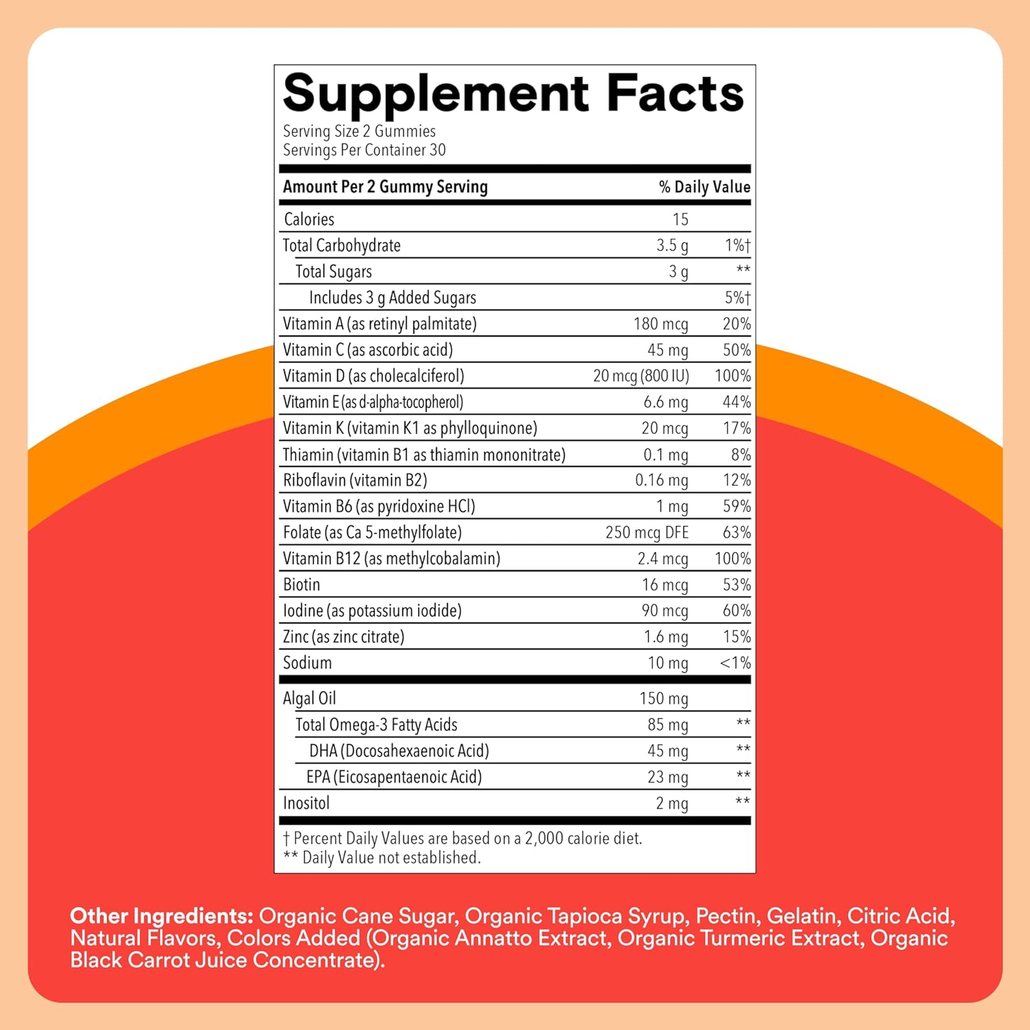 SmartyPants Kids Daily Nutrition & Probiotic Bundle: Multivitamin + Probiotic Gummies with 2 Billion CFU, Omega-3, Vitamins D3 & B12,Digestive & Immune Support, Gluten Free, 60 & 30 Count (Pack of 2)