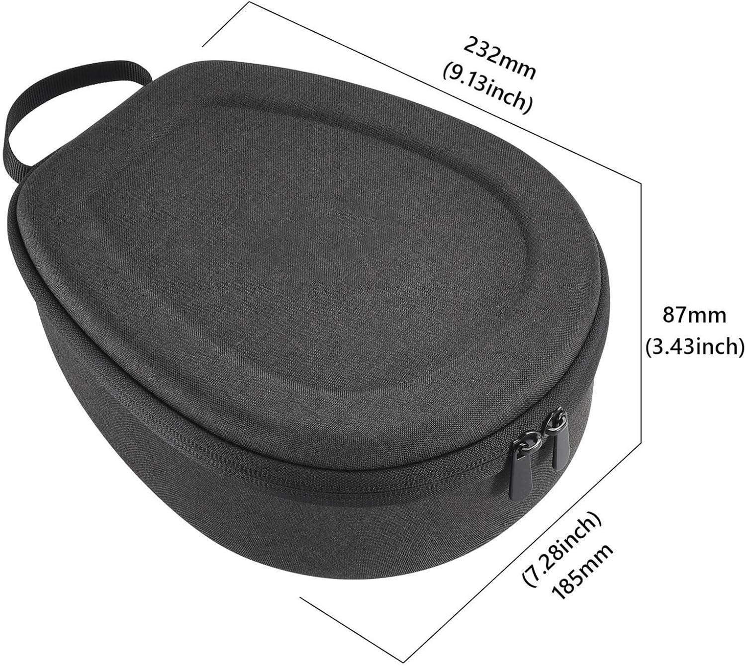 Neck Fan Case, EVA Protective Storage Bag Waterproof Portable Organizer