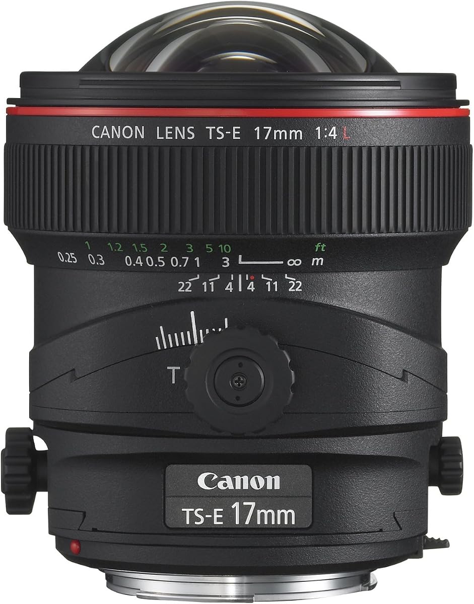Canon TS-E 17mm f/4L UD Aspherical Ultra Wide Tilt-Shift Lens for Canon Digital SLR Cameras | Architectural and landscape photography with ultra-wide 17mm focal length and tilt-shift functionality