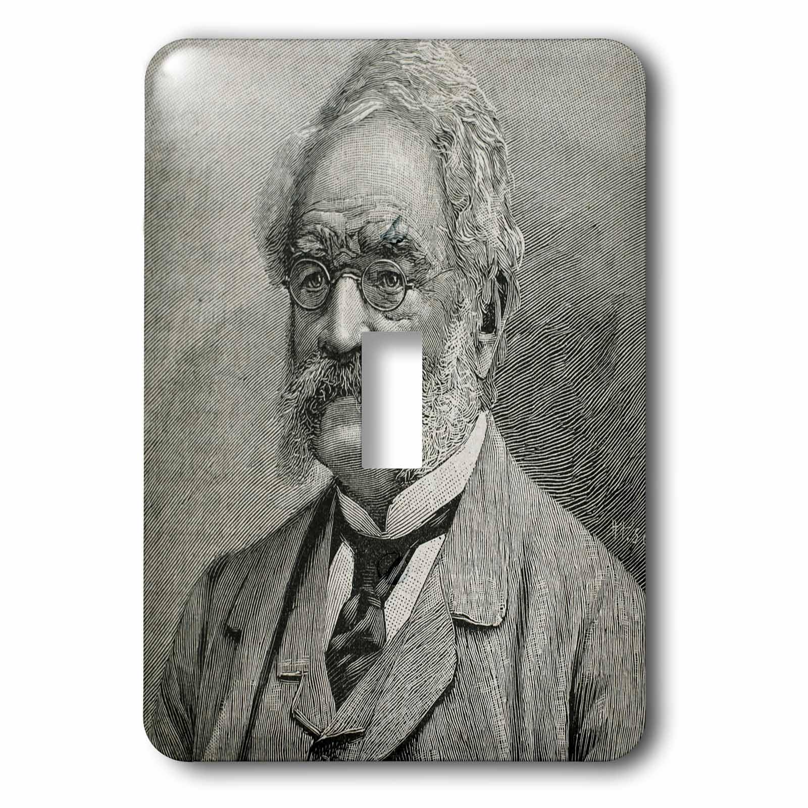 Interrupteur à bascule Werner Von Siemens pour décorer un bureau rétro