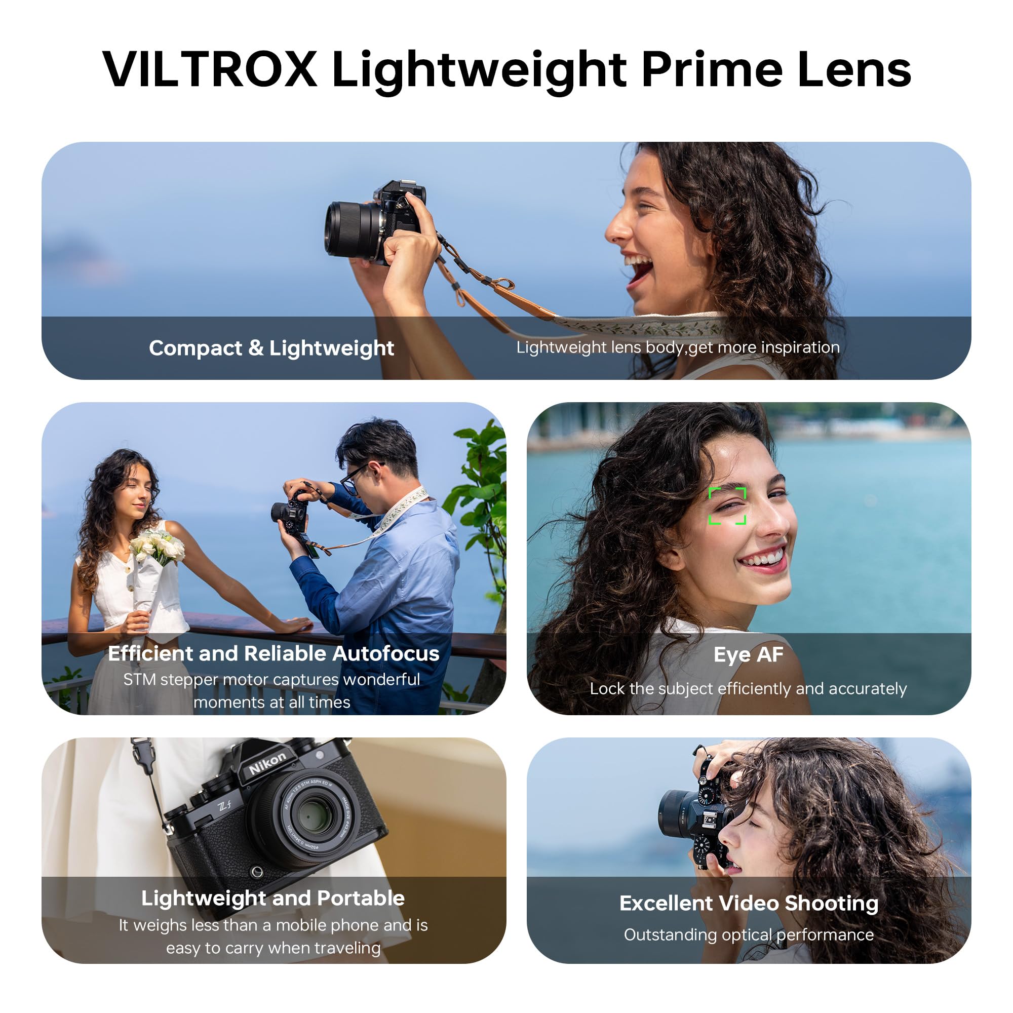 Amazon.com : VILTROX AF 40mm F2.5 f/2.5 Air Lens for Nikon Z Mount