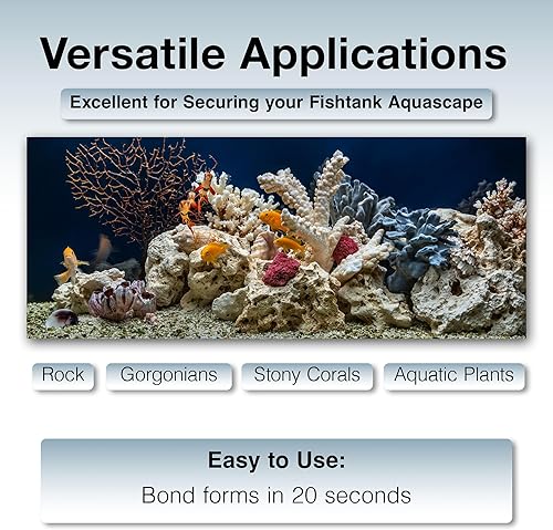 Miniatura 4 de Two Little Fishies ATLCF2 Coraffix - Adhesivo de cianoacrilato, 2 onzas