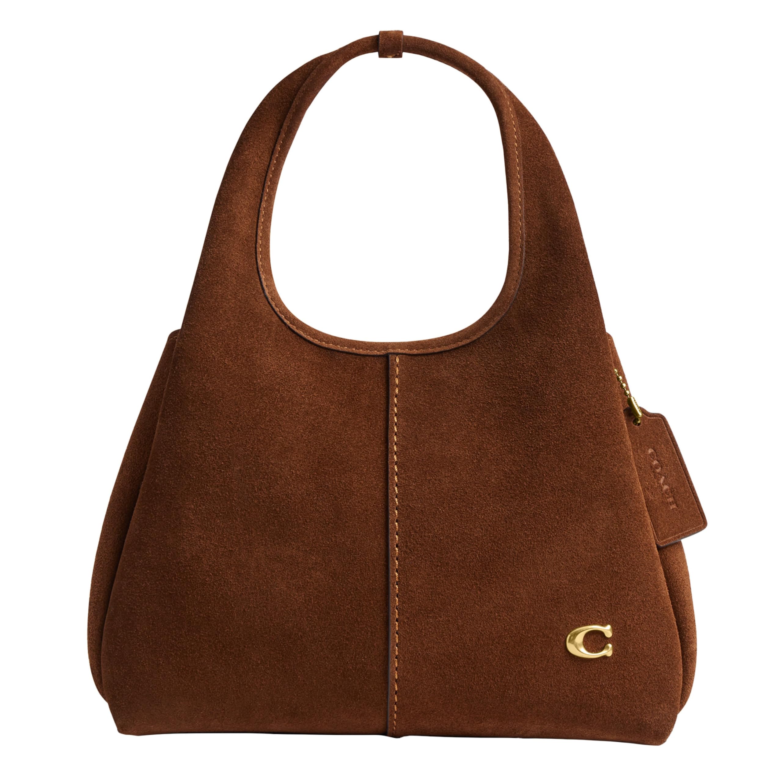 COACH Polished Pebble Leather Lana Shoulder Bag 23