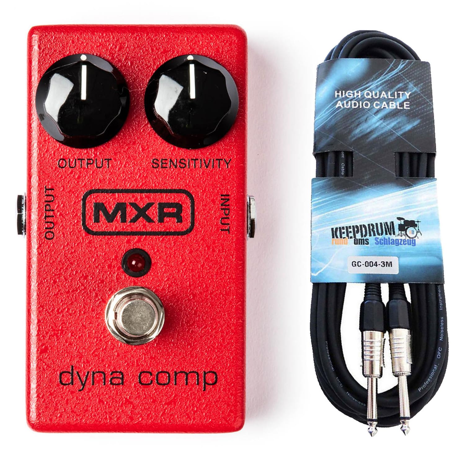 MXR Effektgerät M102 Dyna comp 1976 Kompressor mit keepdrum Klinkenkabel