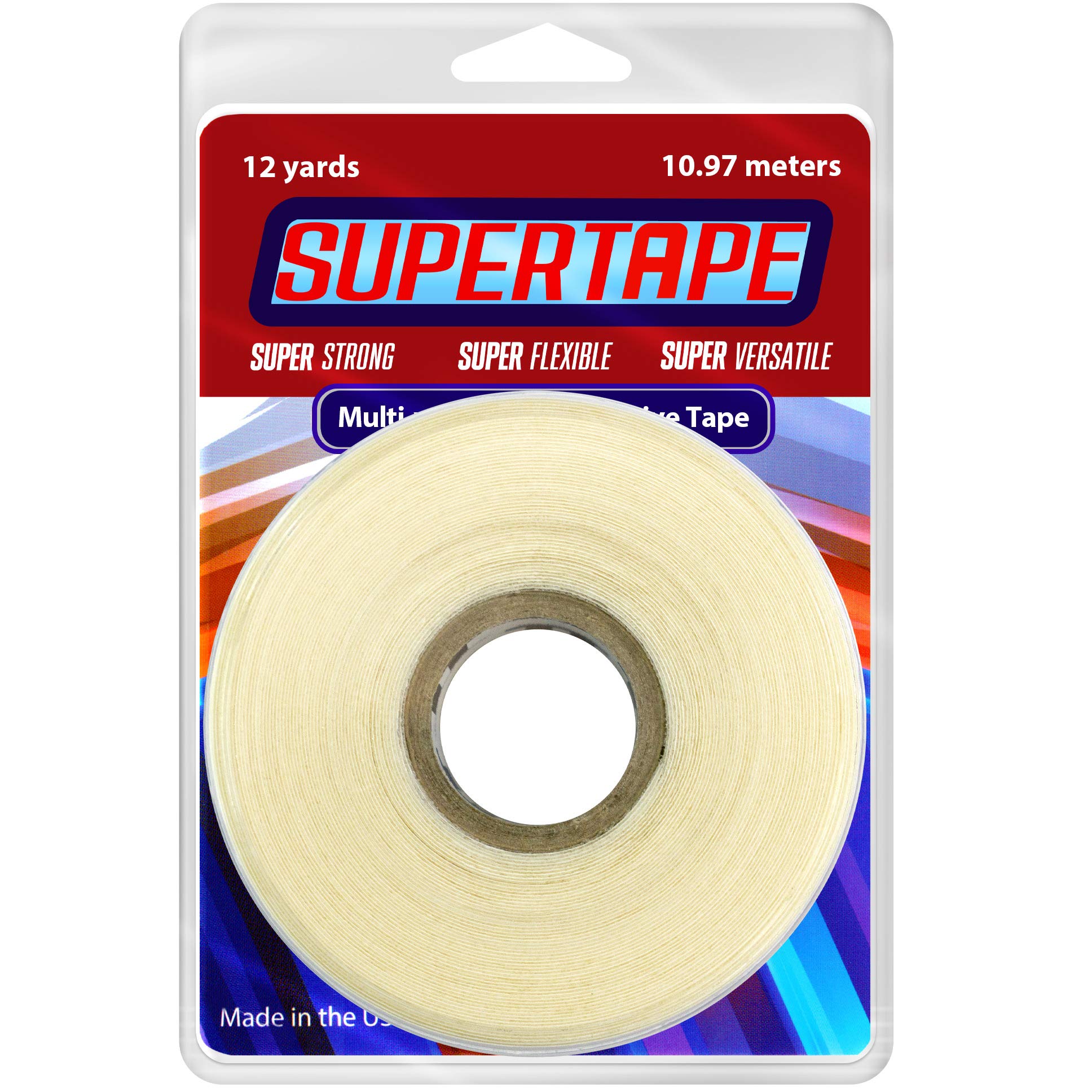 True Tape Super Tape™ Roll - Protez Saç Bandı Rulo 12 Yards (10,97m) (1'' X 12 Yard (2,5cm x 10.97m))