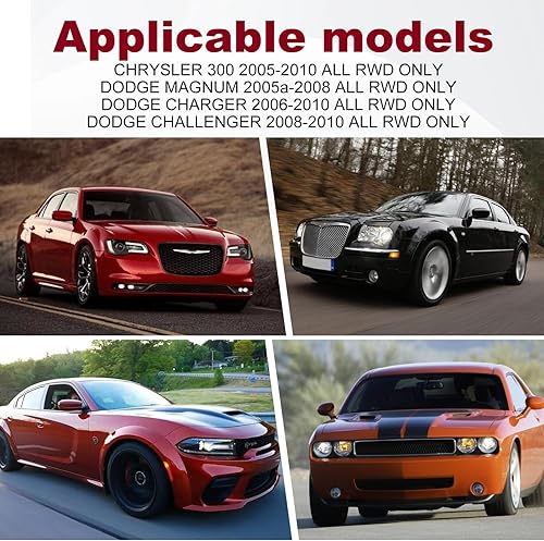 Miniatura 2 de Kits de suspensión de 14 piezas, brazo de control y rótula compatible con Chrysler 300 2005-2010 Dodge Challenger 2008-2010 Dodge Charger