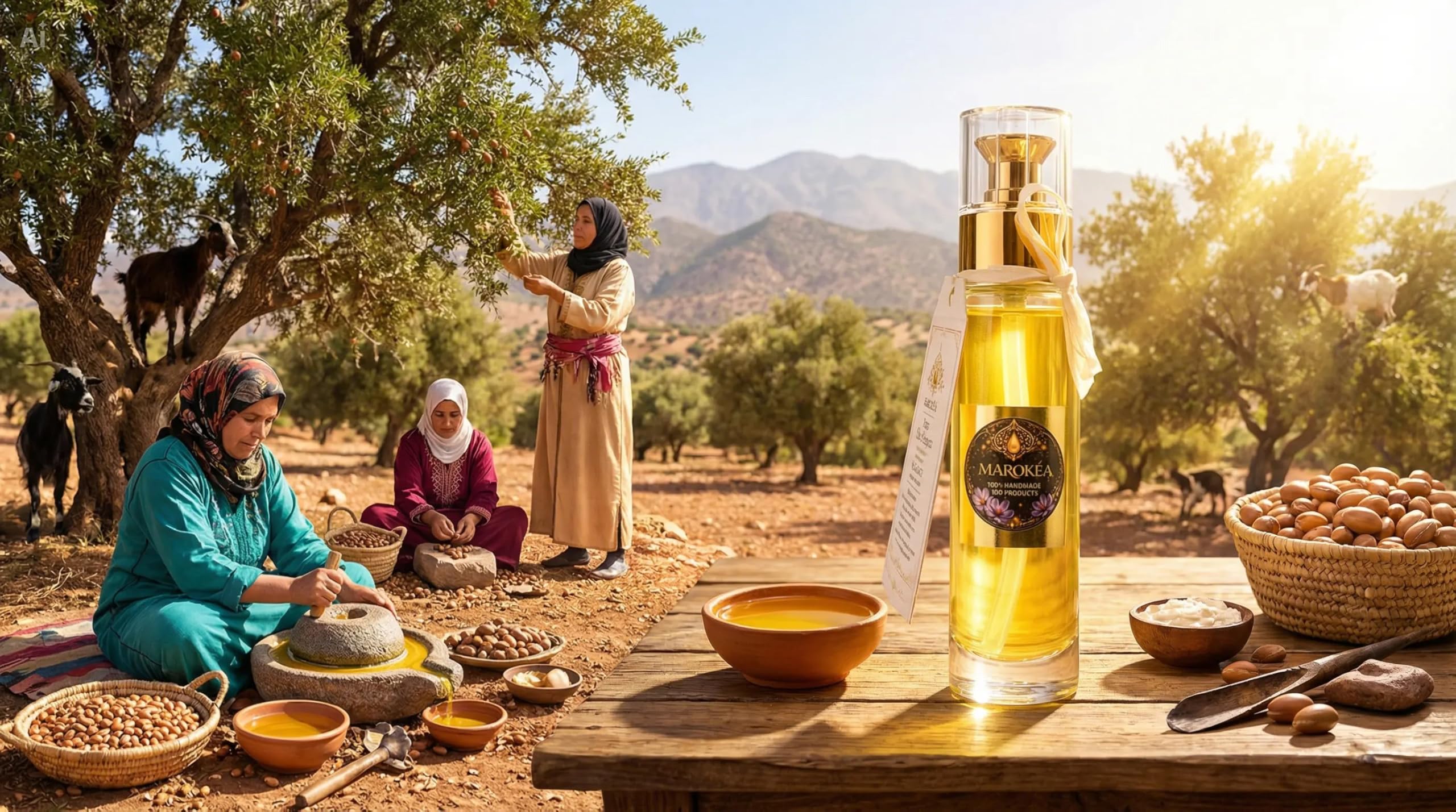 Olio di argan marokèa