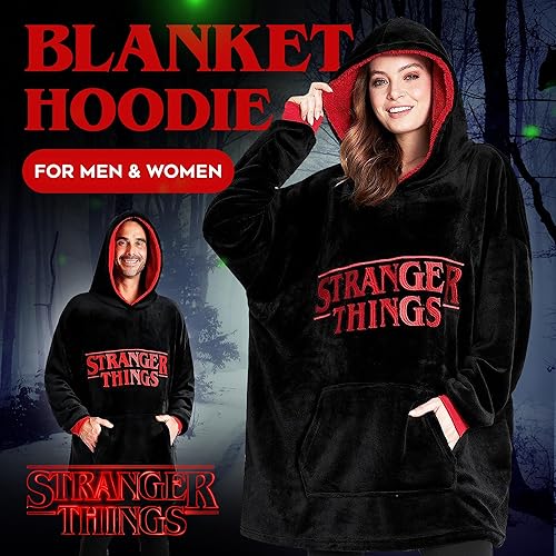 Miniatura 2 de Stranger Things Manta con capucha