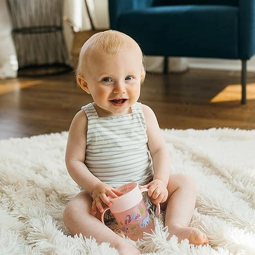 Miniatura 9 de Dr. Brown’s Milestones Cheers360 Taza rosa, de 7 oz