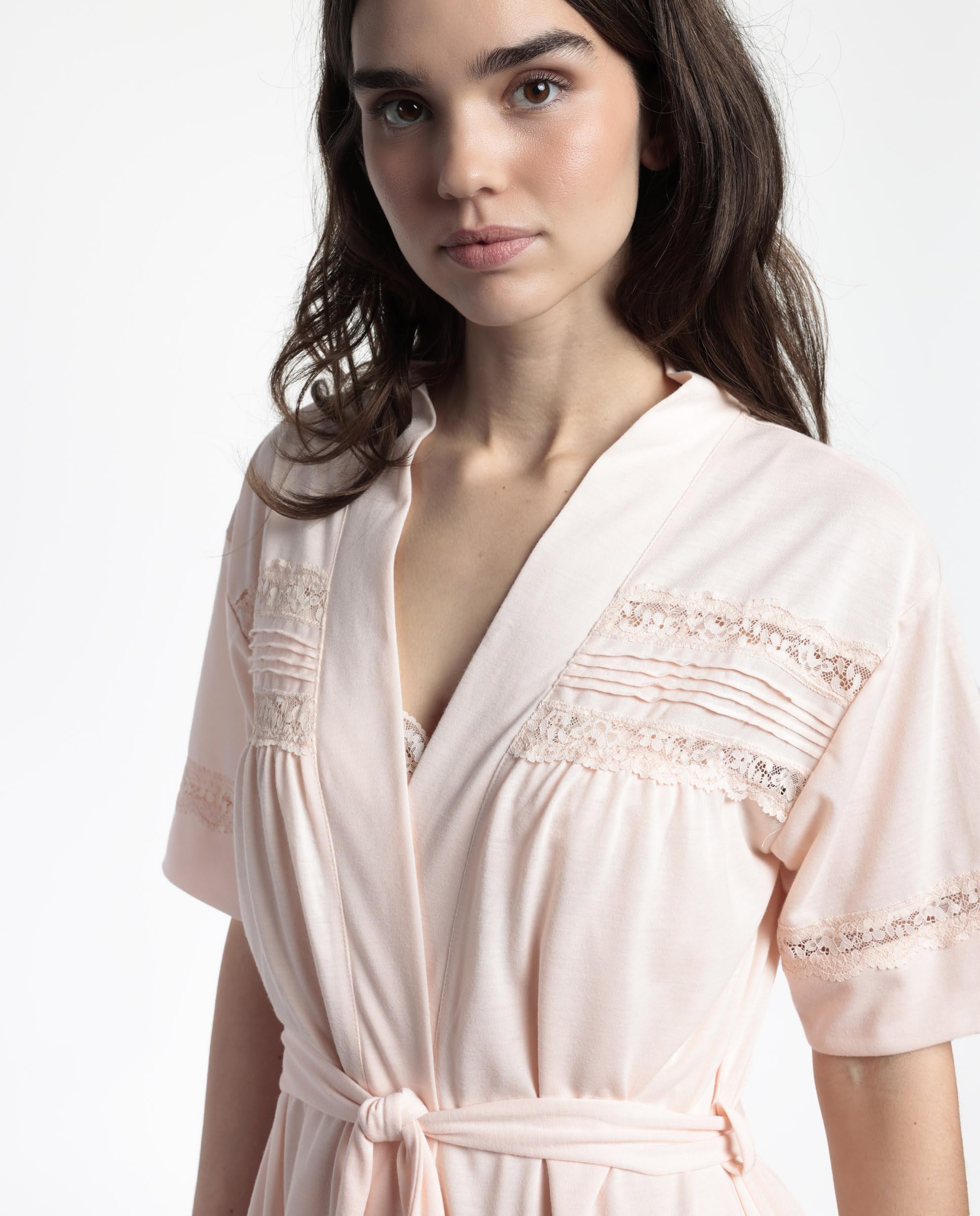 ADMAS Classic Vestaglia manica francese Classic Tapes da donna