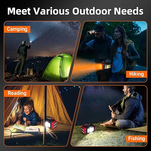 Miniatura 6 de Linterna solar versátil con modos duales de carga  4 modos de luz USBalimentación solar  Cargador de emergencia portátil y luz de camping al aire