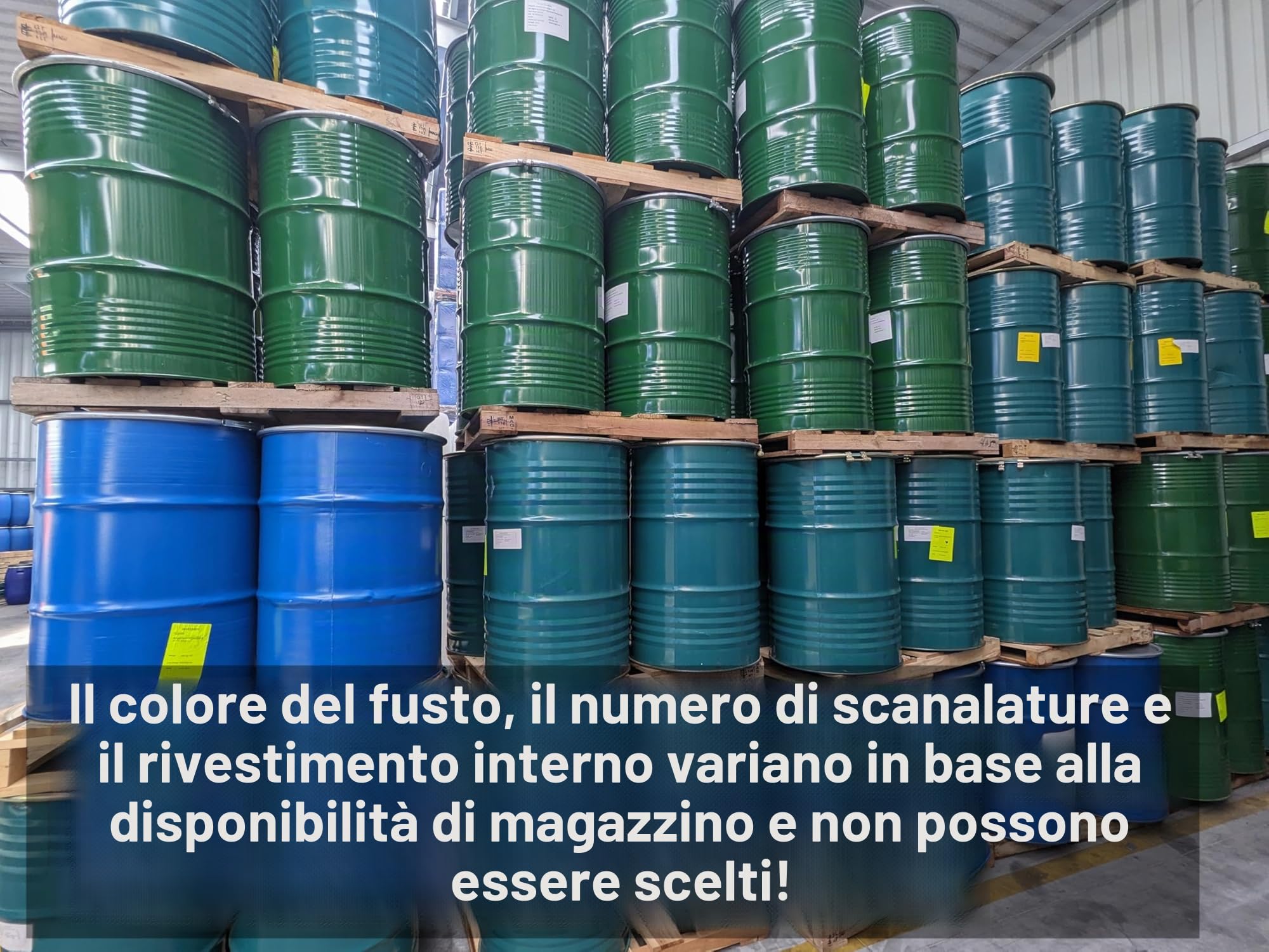 Plasteo® Bidone in metallo da 200 litri con coperchio, barile in acciaio, barile per olio, braciere, contenitore, bidone, barile di latta, tavolino alto, bidone per il fuoco, barile perghetto, blu