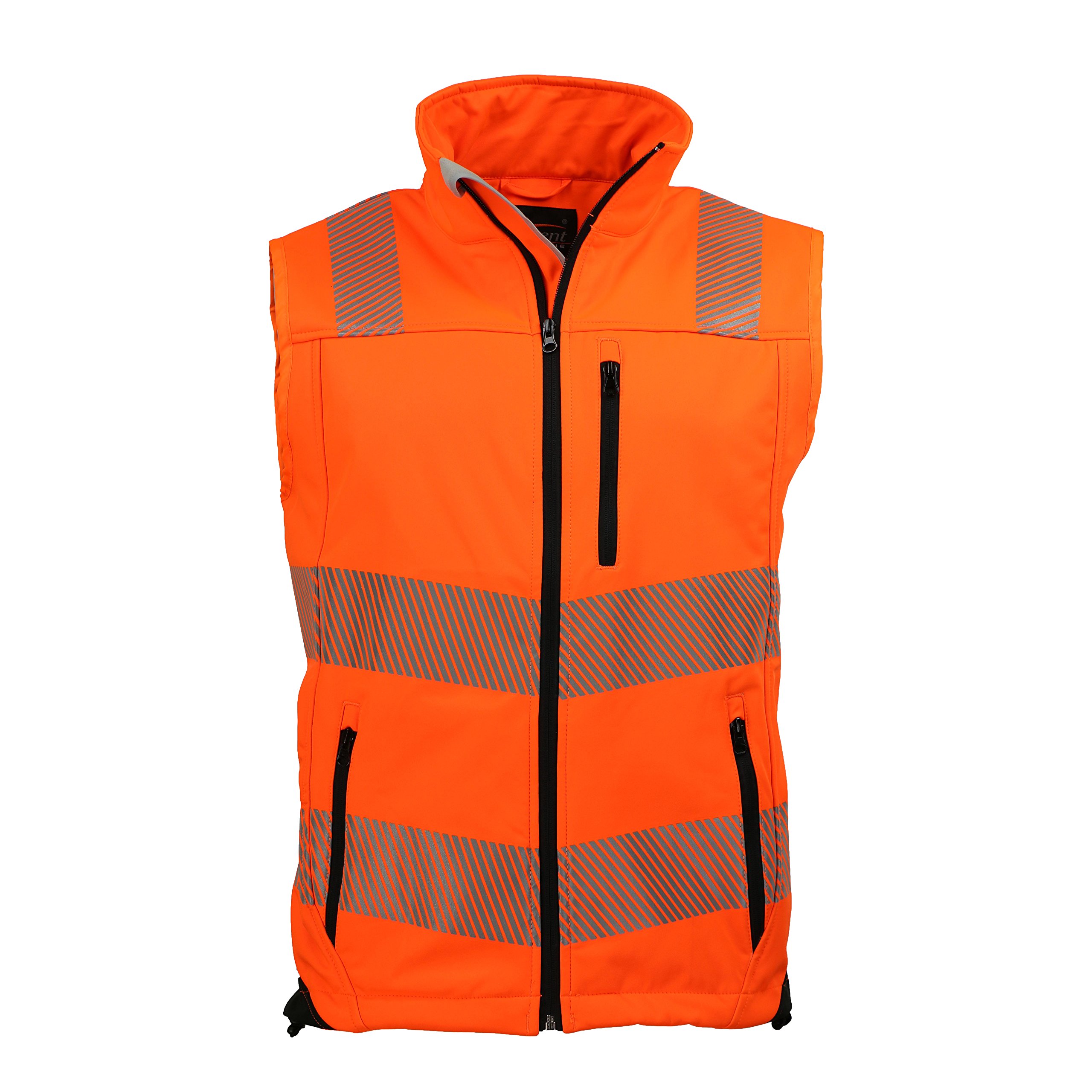 ASATEX Prevent Trendline Warnschutzweste PTW-SW, orange/schwarz, Gr. M