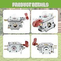 Vista 5 de Kit de carburador para MTD 753-06288 751-15112 751-15112A soplador recortadora para Craftsman 316791020 316711171 para Troy bilt TB2040XP TB2044XP