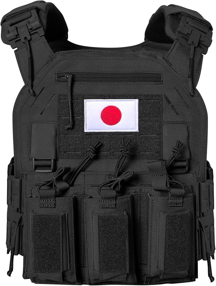 Amazon.co.jp: [TWINFALCONS] プレートキャリア 3連マガジンポーチ