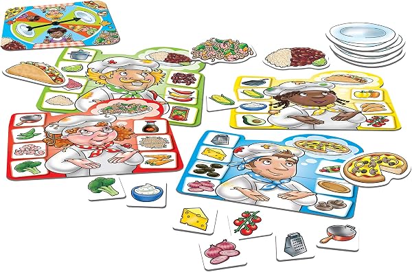 Orchard Toys Crazy Chefs Game, Educational Matching and Memory Game for Children Age 3-6, Perfect for Kids, Family Game, Gift - 2