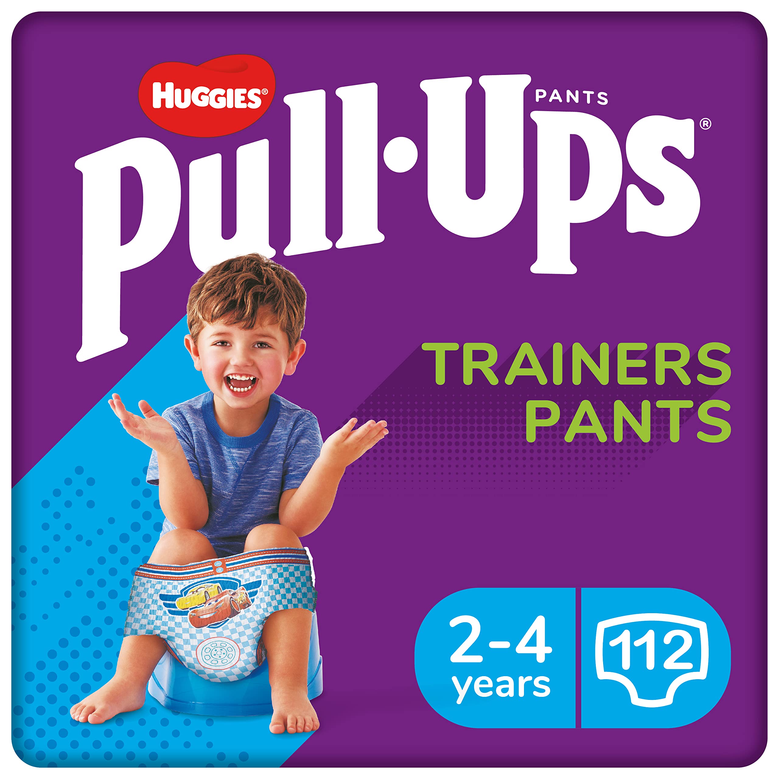 Huggies Kinderhose Pull-Ups Größe 6, 15-23 kg, 112 Stück