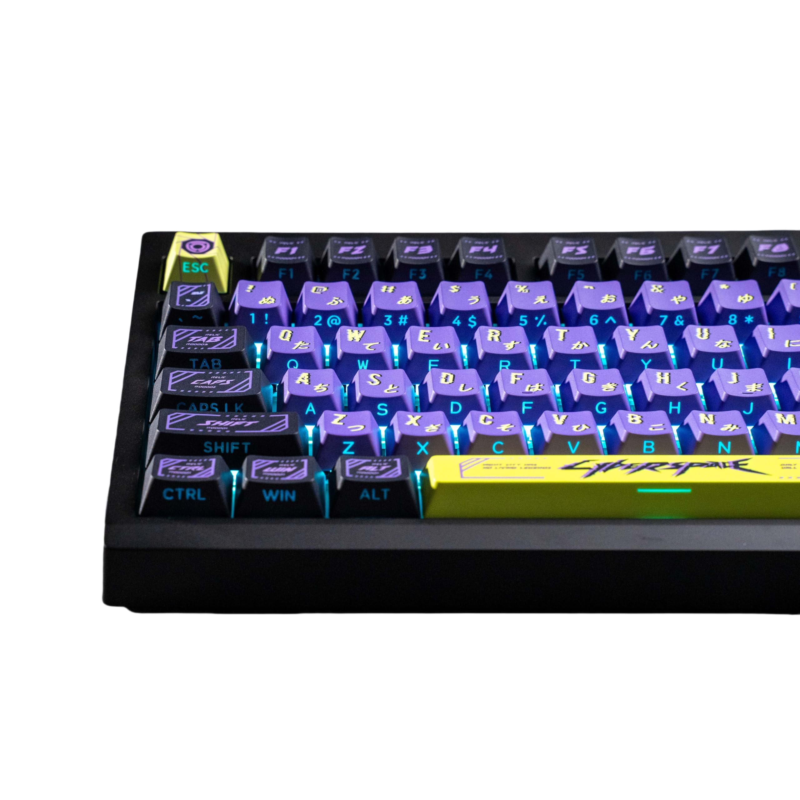 Amazon | ULTRAEQUIP サイバーパンクサイドプリント PBT日本語キー