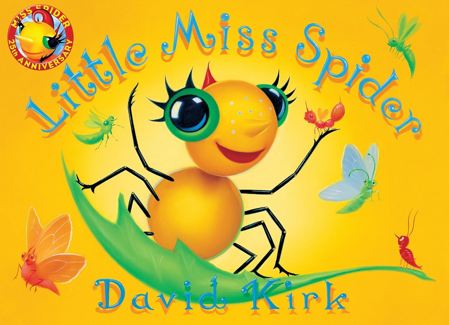 Amazon.com: Little Miss Spider: 9780935112146: Kirk, David: Books