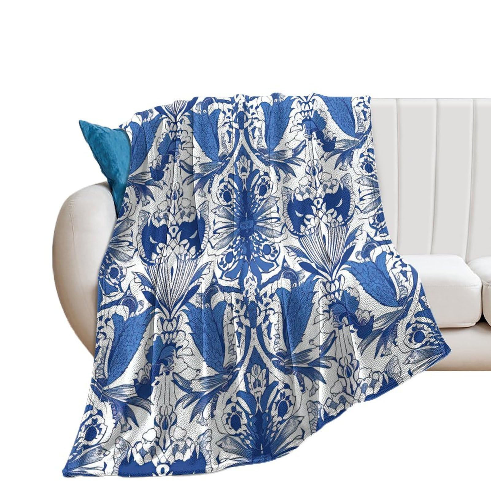 Couverture en flanelle haut de gamme 178 x 203 cm au toucher soyeux