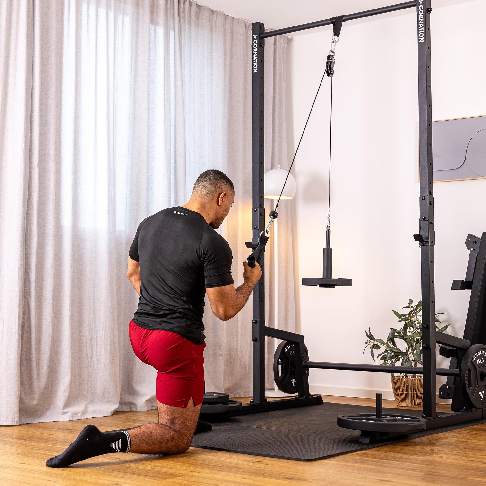 GORNATION Home Gym Pulley System