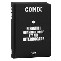 COMIX - Agenda 2027 Giornaliera 16 Mesi, Diario per Scuole Medie e Superiori