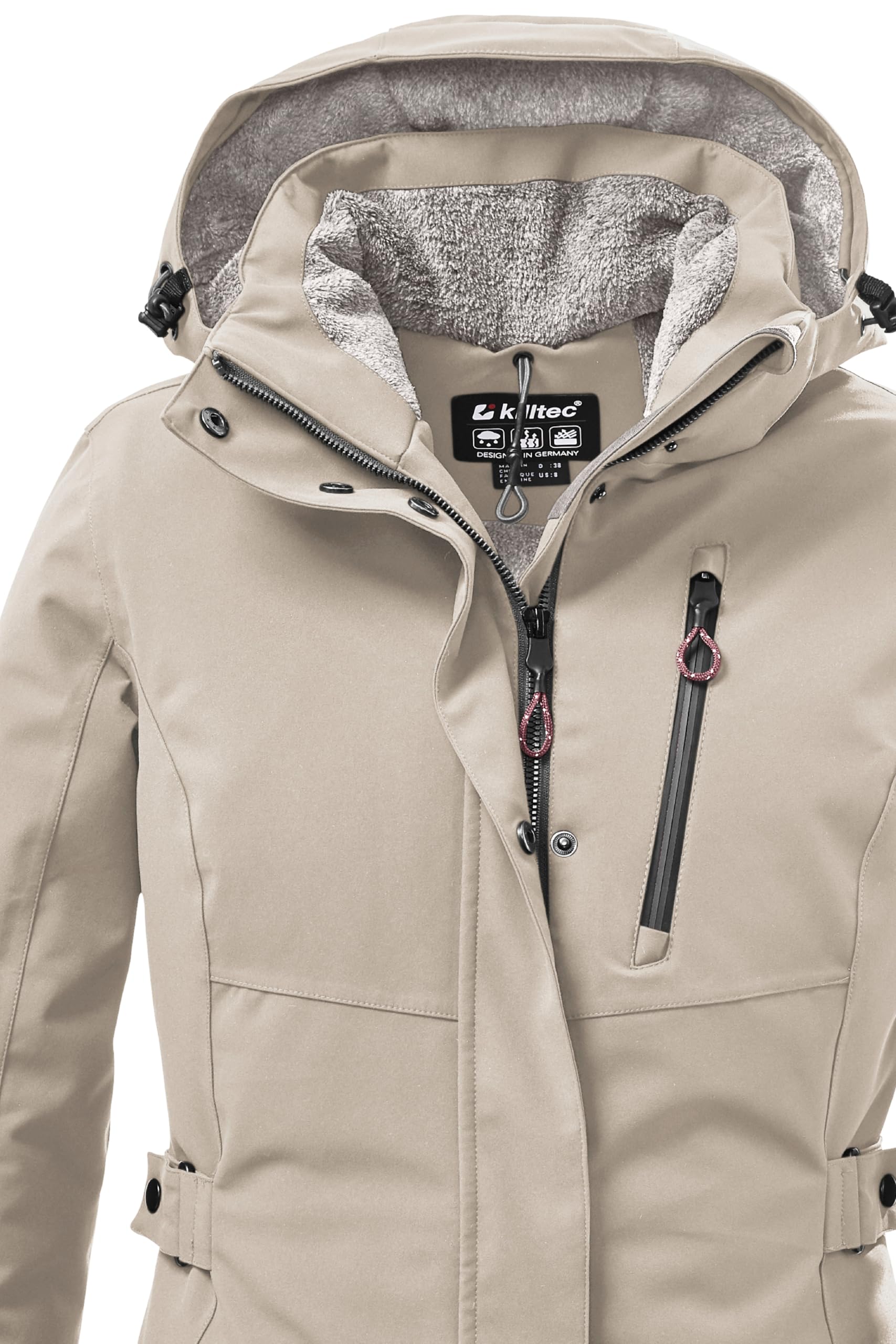 Killtec Kow 165 Wmn Prk Parka/parka fonctionnelle avec capuche zippée Women´s (lot de 1)