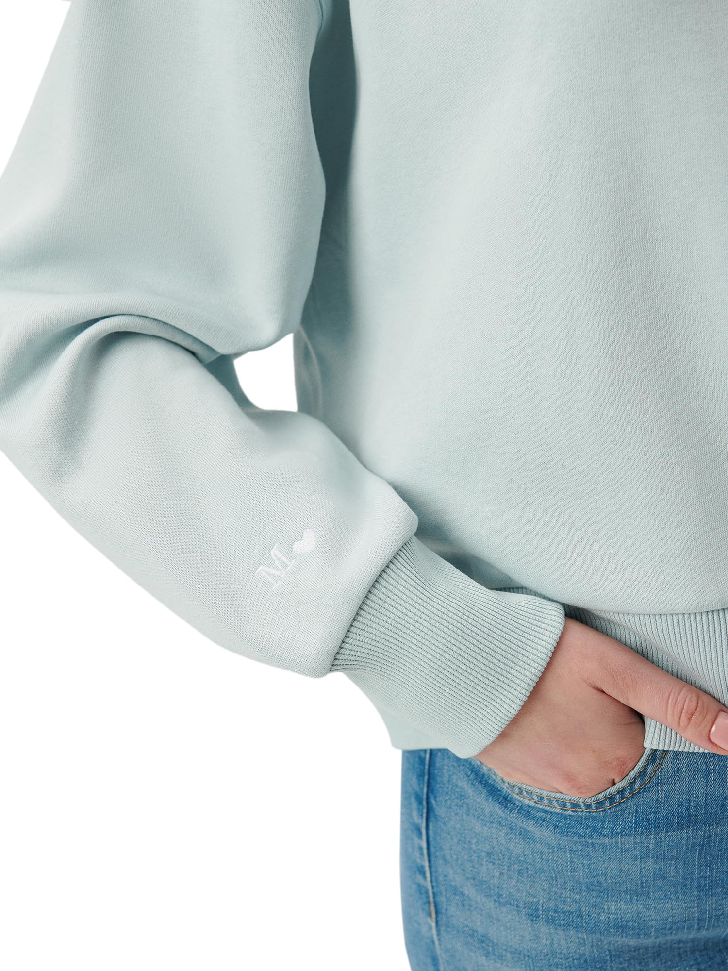 Mavi Damen Pullover Regular Crew Neck Sweatshirt