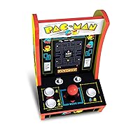 Vista 7 de Arcade1Up Pac-Man Countercade Countertop Arcade Machine with 3 Retro Games, 7" LCD Screen and Full Size Real Feel Joysticks and Buttons