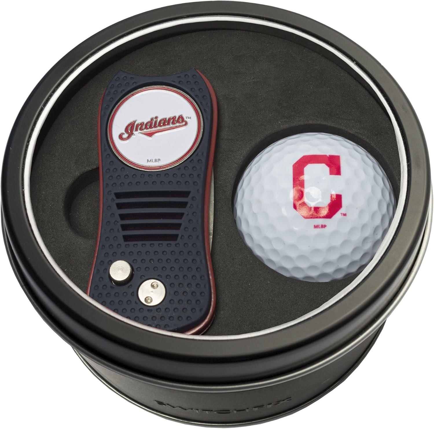 Team Golf MLB New York Mets Gift Set Switchblade Divot Tool with Double-Sided Magnetic Ball Marker & Golf Ball, Patented Single Prong Design, Less Damage to Greens, Switchblade Mechanism : Sports & Outdoors