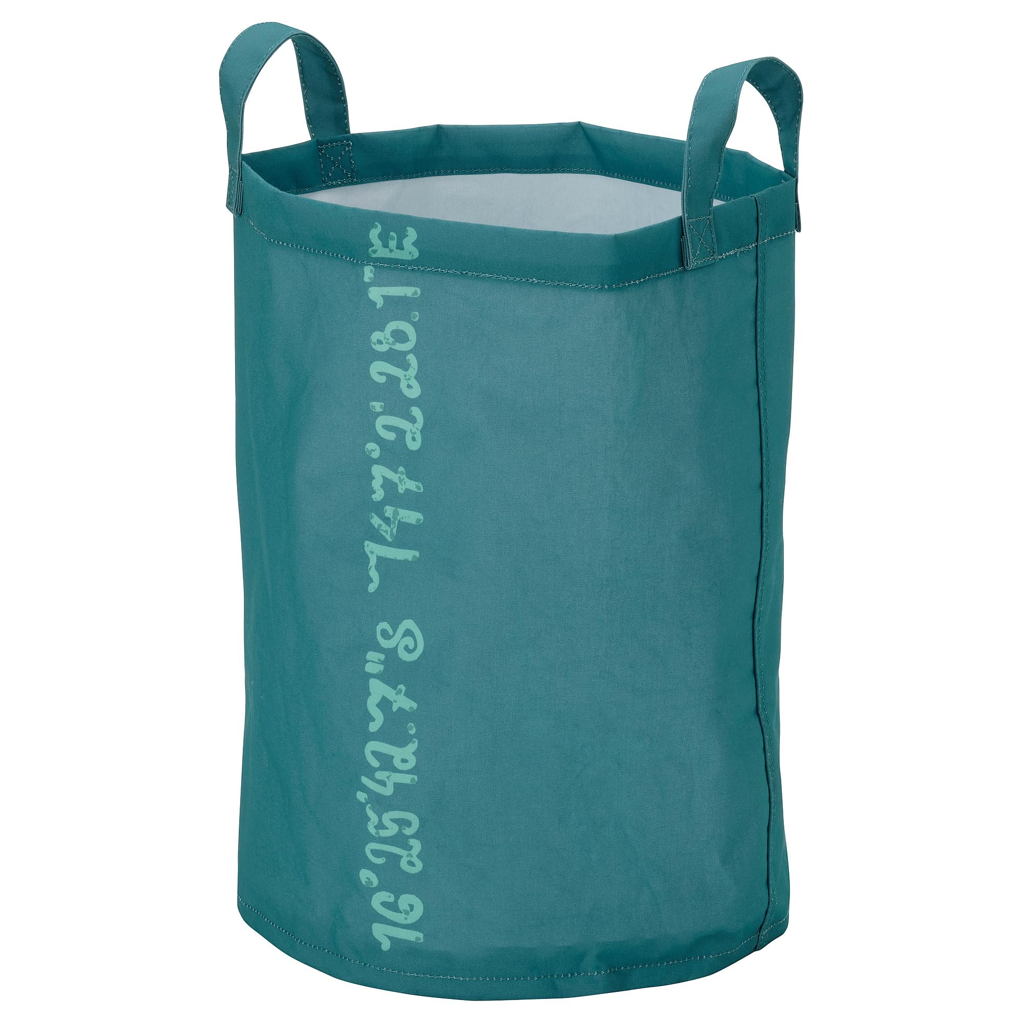 Sac de rangement enfant BLÅVINGAD panier à jouets baleine bleu-vert