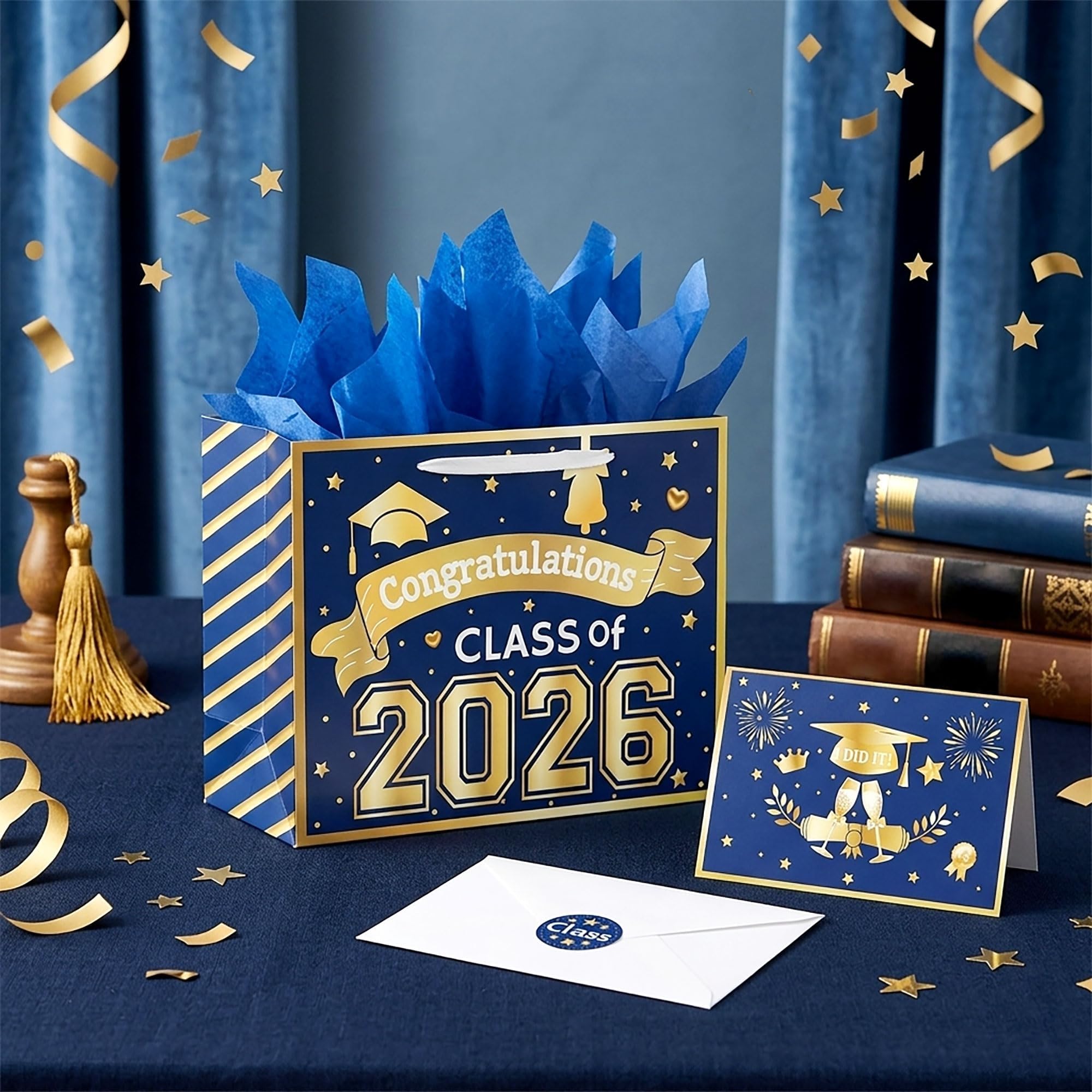 Big Gift Bag 2026 Graduation Party Bags Goodies Candy Boxes Graduation Party Supplies