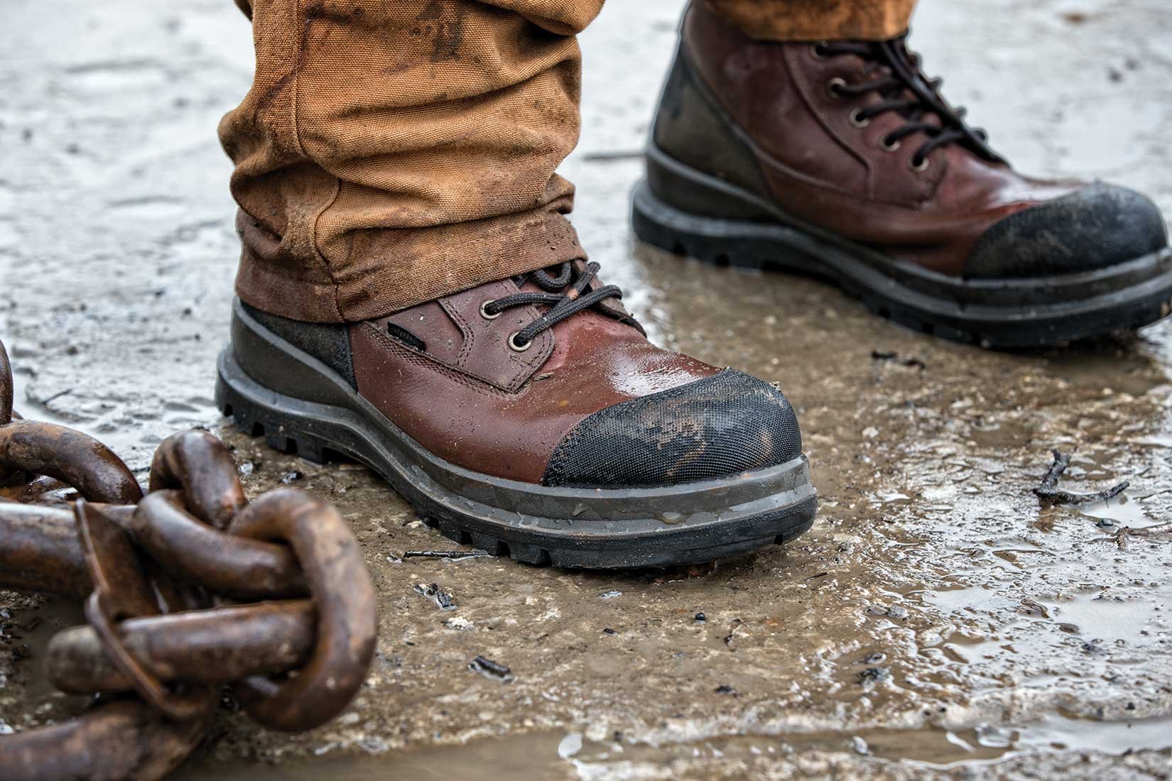 Boot Safety Waterproof Detroit Rugged 6 Pollici S3 - Dettaglio