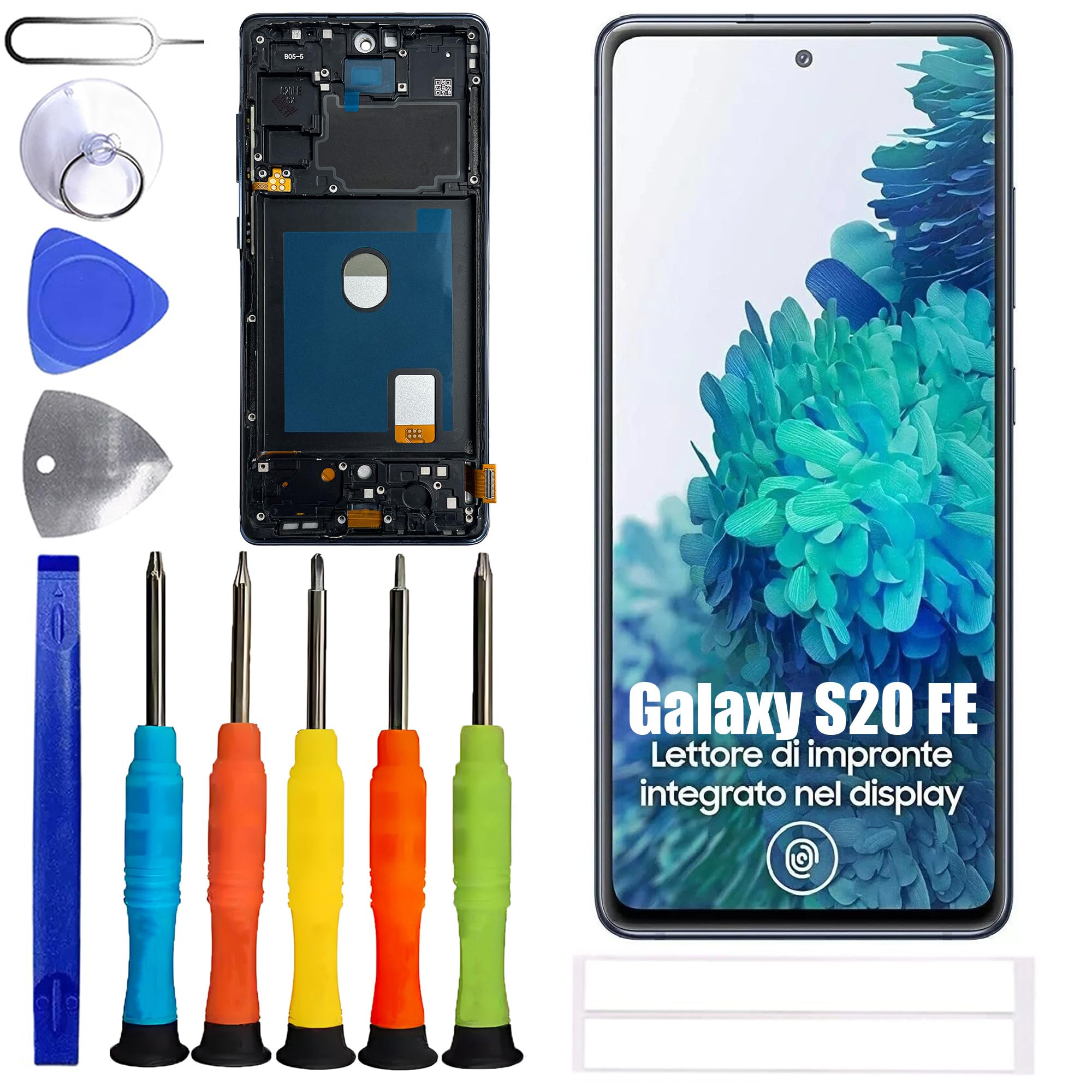 Remplacer vitre cassée avec écran LCD Samsung S20 FE pré-assemblé - 8