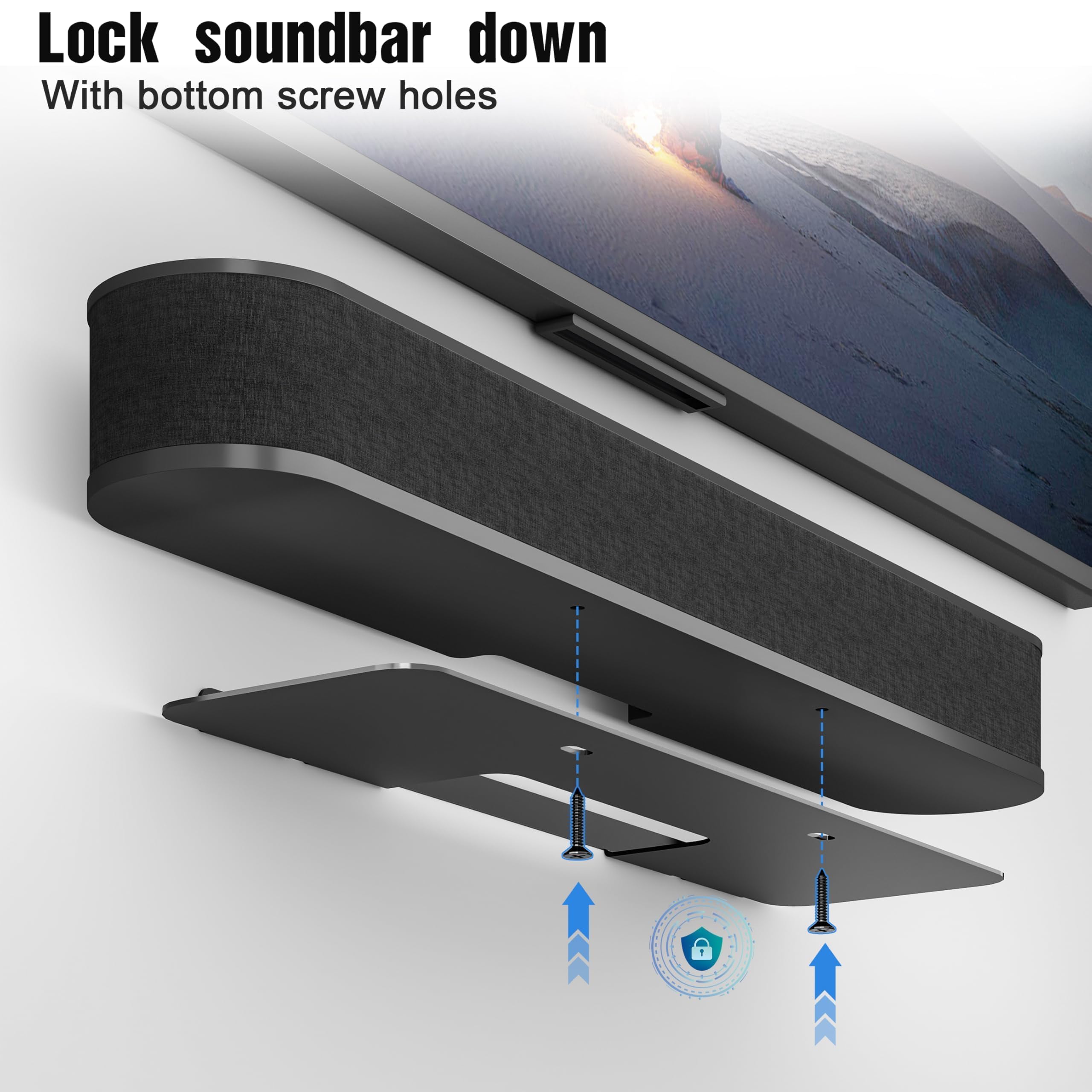 Amazon.com: niffgaff Wall Mount Bracket for Sonos Beam Gen 1 & 2