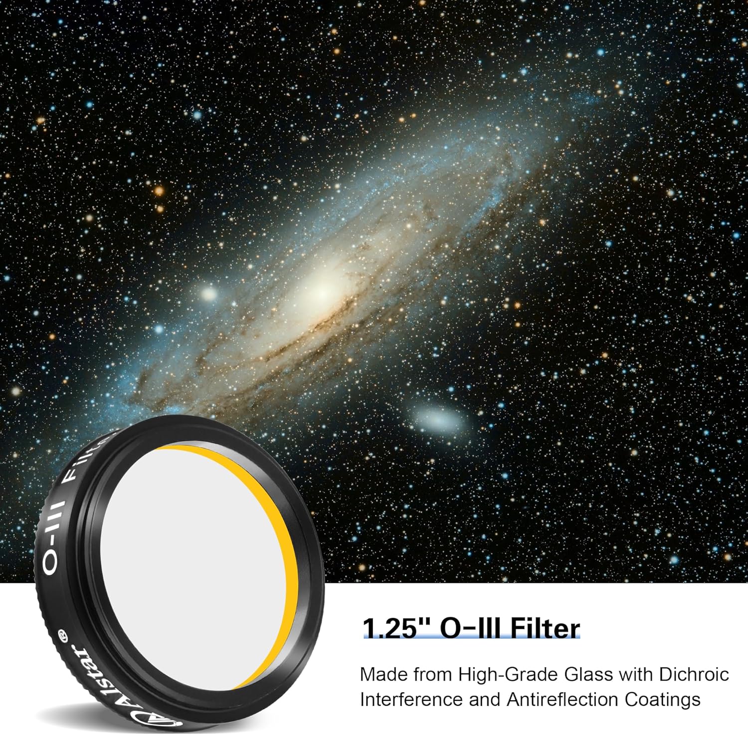 Alstar Alignment 1.25" Laser Collimator - Bundle with - 1.25" O-III Filter