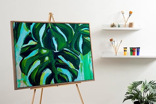 Miniatura 3 de Kate and Laurel Sylvie - Lienzo enmarcado en blanco, 28 x 38 pulgadas, lienzo vacío moderno para pintar tu propio arte, lienzo de alta calidad ya